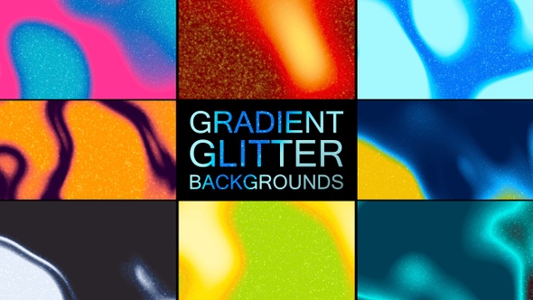 Gradient Glitter Backgrounds