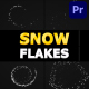 Snow Flakes 01 | Premiere Pro MOGRT - VideoHive Item for Sale