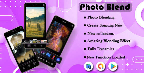 Photo Blender & Photo Editor - Auto Photo Mixer - Ultimate Photo Blender - Blend Me Photo Editor