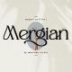 Mergian - Modern Serif - GraphicRiver Item for Sale