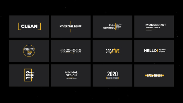 Clean Titles | FCPX alt