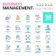 Business Management Filled Icons - GraphicRiver Item for Sale