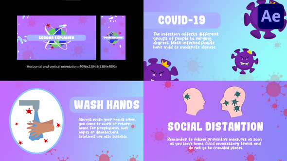 Coronavirus Explainer for After Effects