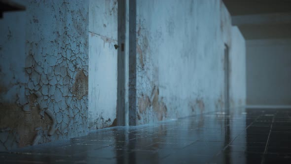 Interior of the Abandoned Soviet Building alt