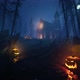 Halloween Old Chapel looped HD - VideoHive Item for Sale
