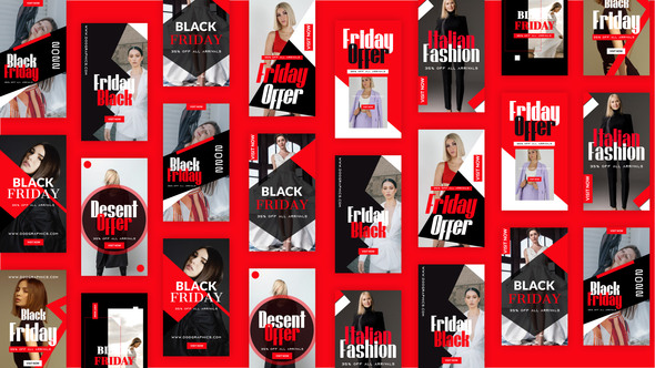 Black Friday Fashion Instagram Story Pack