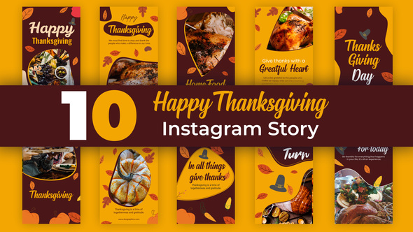 Happy Thanksgiving Instagram Story Pack