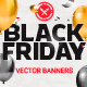 BLACK FRIDAY Vector Banners - GraphicRiver Item for Sale