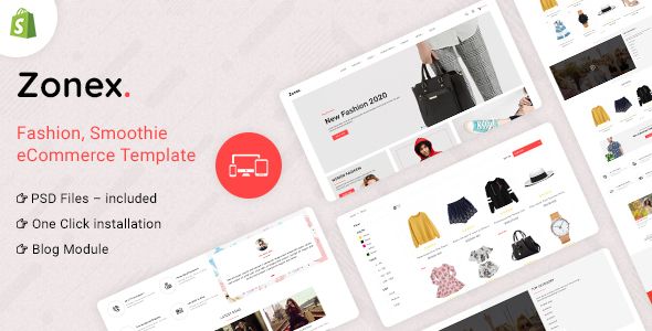 Zonex Multipurpose E-commerce Shopify Template