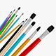 11 brush painting - 3DOcean Item for Sale