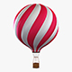 Hot Air Balloon v 3 - 3DOcean Item for Sale