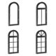 Aluminum Arch Windows - 3DOcean Item for Sale