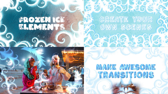 Frozen Ice Elements for FCPX alt