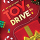 Toy Drive Flyer Christmas Donations Template - GraphicRiver Item for Sale