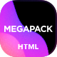 MEGAPACK – Marketing HTML Landing Pages Pack + PixFort Page Builder Access - ThemeForest Item for Sale
