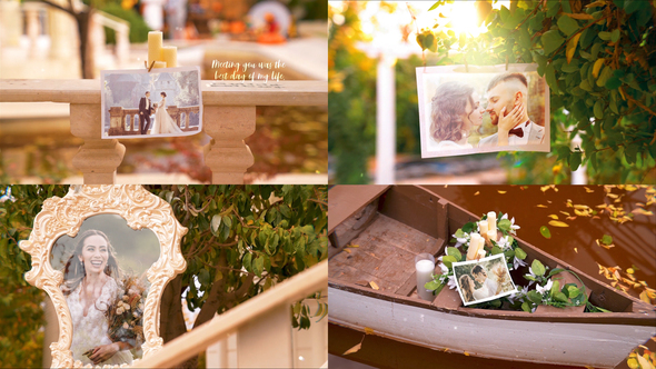 Wedding Photo Gallery -Autumn evening Garden alt