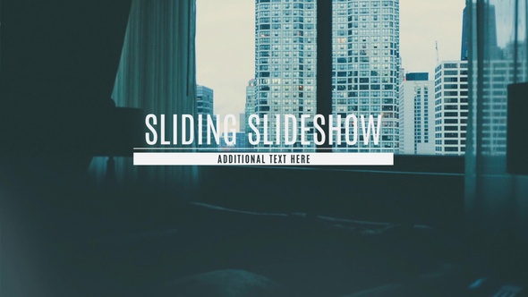 Sliding Slideshow Premiere Pro MOGRT
