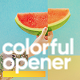 Colorful Intro Opener - VideoHive Item for Sale