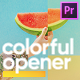 Colorful Intro Opener for Premiere Pro - VideoHive Item for Sale