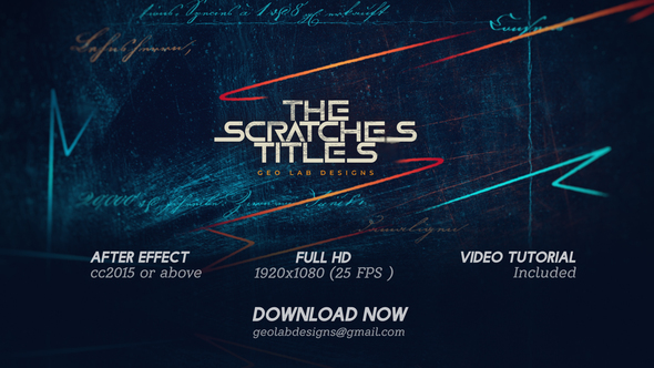 The Scratches Titles l Vintage Memories l Action Film Titles alt