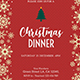 Christmas Dinner / Christmas Party Flyer - GraphicRiver Item for Sale