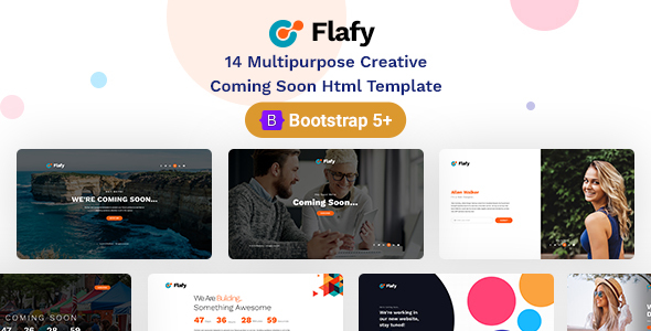 Flafy | Multipurpose Coming Soon HTML Template