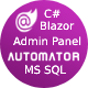 MS SQL to C# Blazor Entity Framework Admin Panel Generator .Net C# | Blazore Bootstrap Razor - CodeCanyon Item for Sale