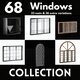 Modern Window Pack - 3DOcean Item for Sale