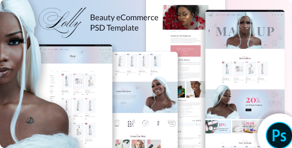 Lolly - Beauty eCommerce PSD Template