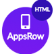 Appsrow - App Landing HTML Template - ThemeForest Item for Sale