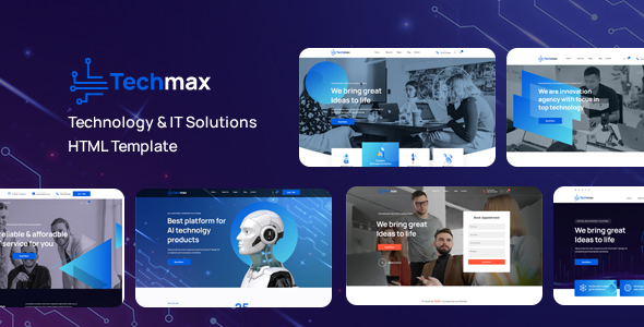 Techmax - Business & Technology Services HTML Template
