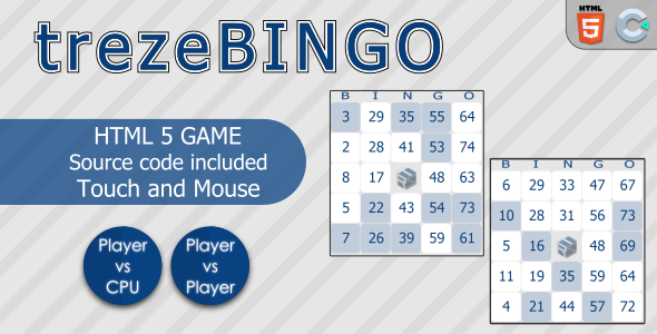 trezeBINGO - HTML5 Gambling Game