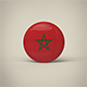 Morocco Badge - 3DOcean Item for Sale