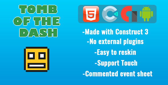 Tomb of the Dash - Template for Construct 3