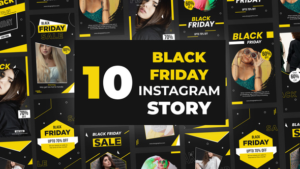 Black Friday Sale Instagram Story Pack