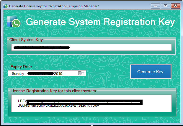 License Key Generator