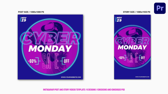 Cyber Monday Instagram Sale Mogrt 74