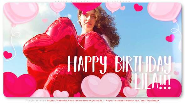 Happy Birthday Soft Slideshow alt