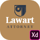 Lawart - Lawyer & Attorney XD Template - ThemeForest Item for Sale