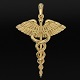 New caduceus pendant - 3DOcean Item for Sale