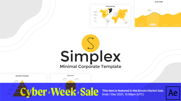 The Simplex. Animated Corporate Template