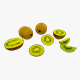 Kiwi Fruits 1 - 3DOcean Item for Sale