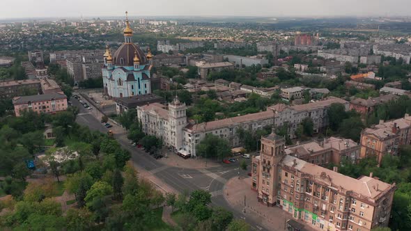 Mariupol Ukraine September 30 2021 Mariupol Before the War with Russia