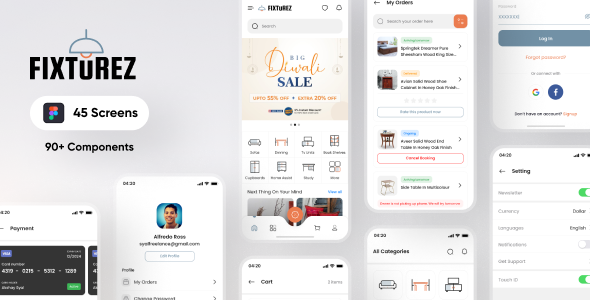 Fixturez - Furniture UI Kit