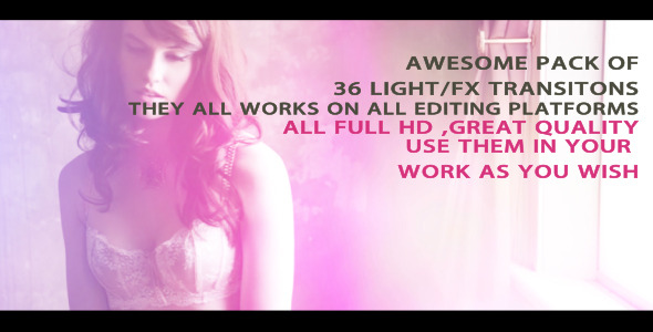 SuperFast Light Leaks Transitions - 36 pack alt