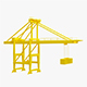 Crane port - 3DOcean Item for Sale