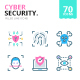 Cyber Security Unique Filled Icons - GraphicRiver Item for Sale