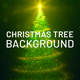 Green Christmas Tree Background - VideoHive Item for Sale
