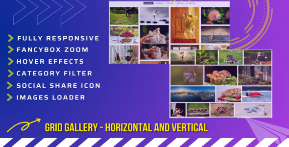 Responsive Grid Gallery – Horizontal and Vertical