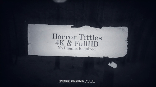 Horror Titles